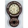 Image 1 : BAIRD ADVERTISING CLOCK Goulding's Manures la