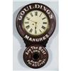 Image 1 : BAIRD ADVERTISING CLOCK Goulding's Manures la