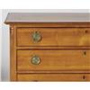 Image 2 : CHIPPENDALE CHERRY CHEST with fluted quarter