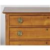 Image 2 : CHIPPENDALE CHERRY CHEST with fluted quarter