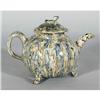 Image 1 : STAFFORDSHIRE AGATEWARE TEAPOT 5 1/2" high 18