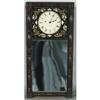 Image 1 : NEW ENGLAND MIRROR CLOCK with eglomise and ma