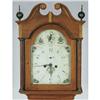 Image 2 : FEDERAL CHERRY TALL CLOCK with inlay 90" high