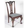 Image 4 : SET OF 10 CHIPPENDALE STYLE DINING CHAIRS cir