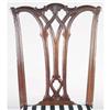 Image 5 : SET OF 10 CHIPPENDALE STYLE DINING CHAIRS cir