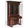 Image 1 : CLASSICAL MAHOGANY SECRETARY with bookcase to