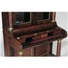 Image 2 : CLASSICAL MAHOGANY SECRETARY with bookcase to