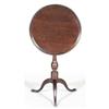 Image 1 : DISH TOP MAHOGANY CANDLESTAND 20 1/2" diamete