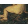 Image 3 : CARL VON MARR Nude Seated In A Landscape 18"x