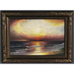 RICHARD DEY DE RIBOWSKY Sunset on the Pacific