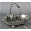 Image 1 : VICTORIAN STERLING CAKE BASKET with English h