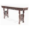 Image 1 : CHINESE ROSEWOOD ALTAR TABLE with fine openwo