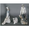 Image 1 : GROUP OF 3 LLADRO FIGURES CONDITION REPORT: