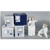 Image 1 : PAIR OF NAO FIGURES together with (4) boxed L