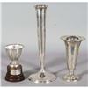 Image 1 : GROUP OF (3) STERLING TROPHIES one weighted,