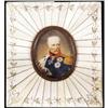 Image 1 : PORTRAIT MINIATURE identified as Gebhard Lebe