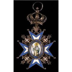 SERBIA ORDER OF ST. SAVA BADGE