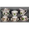 Image 1 : GAUDY DUTCH/PEARLWARE STRAWBERRY LOT six piec