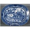 Image 1 : ENGLISH TRANSFERWARE "BLUE WILLOW" PLATTER 17