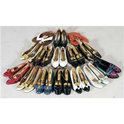 GROUP OF 15 PAIRS DESIGNER SHOES 13 by Ferrag