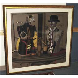 SHIMON OKSHTEYN "Timeless Style" Lithograph