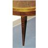 Image 2 : GEORGE III STYLE INLAID CARD TABLE, 19th cent