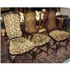Image 1 : SET OF 6 DUTCH ROCOCO STYLE SIDE CHAIRS
