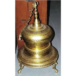 INDIAN BRASS HEATER