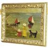 Image 1 : FOLK ART PAINTING At The Sea Shore