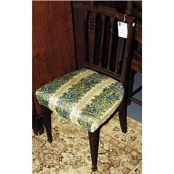 PAIR OF NEW YORK STYLE SIDE CHAIRS