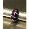Image 3 : Swarovski Crystal Purple Enameled Animal Ring