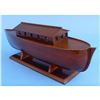 Image 2 : Wooden Noah's Ark Model Boat