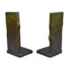 Image 2 : Art Nouveau Style Bronze Girl Bookends