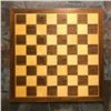Image 1 : Vintage Rosewood Maple Inlaid Chess Board