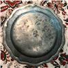 Image 2 : Vintage French Pewter Scalloped Plate