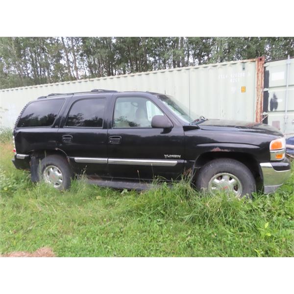 03 GMC Yukon 4 x 4 SLT Runs w TOD Items Located in Woodridge, MB, Contact Glen for Viewing, Directio
