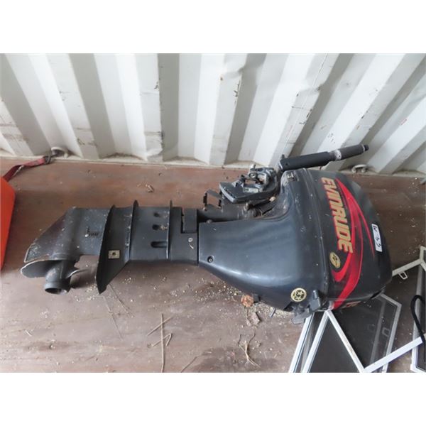 (W) Evinrude 15HP 4 Stroke Outboard