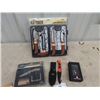 Image 1 : (W) New Old Timer 4 Pc Hunting knife Kit, New Buck Knife,New Swiss Force Utility Knife/Tool, & New M