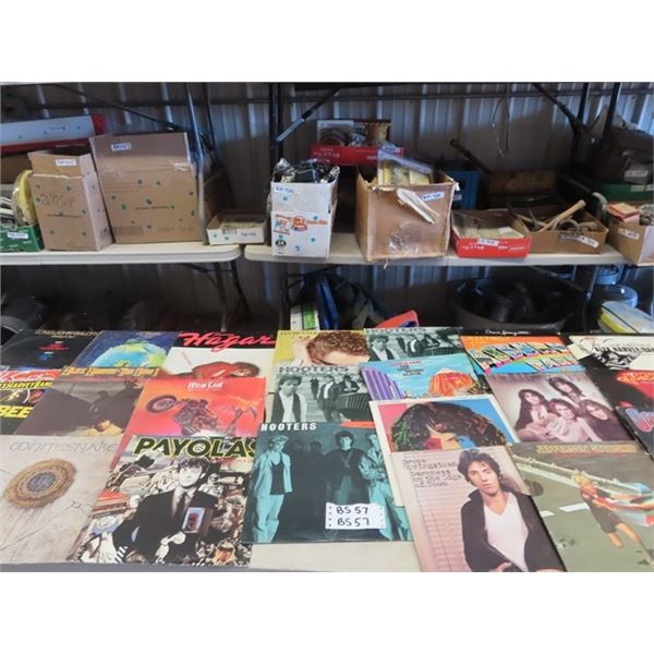 Approx 34 Rock Records- Greatful Dead, Whitesnake Sammie Hagar & More!