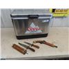 Image 1 : Coors Light Picnic Cooler, Carving Knife & Pistol Ornament