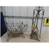 Image 1 : Wrought Iron Fire Place Tools