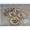 Image 1 : 5 Hummel Figurines & 4 Calendar Plates