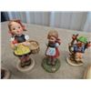 Image 2 : 5 Hummel Figurines & 4 Calendar Plates