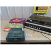 Image 1 : Toshiba Dimensional Sound 8 Trak & Turnable, 3 Games Monopoly Tour De Forge & Trivial Pursuit