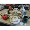 Image 1 : Vases, Teapots, Creamers, Medalta 1 PT Crock Jug, Porcelain, Casserole Dish & More
