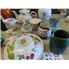 Image 3 : Vases, Teapots, Creamers, Medalta 1 PT Crock Jug, Porcelain, Casserole Dish & More