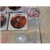 Image 5 : 12 Clark Gable Collectors Plates, & Misc Cut Glass