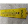Image 3 : 3" x 12.5" John Deer Metal Thermometer