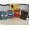 Image 2 : 9 Oil Cans- TEXACO, BA , Veedol Plus More