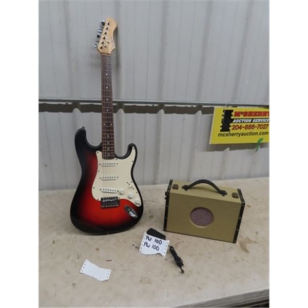 ION Elec Guitar & Beaver Creek BC Amp - SA